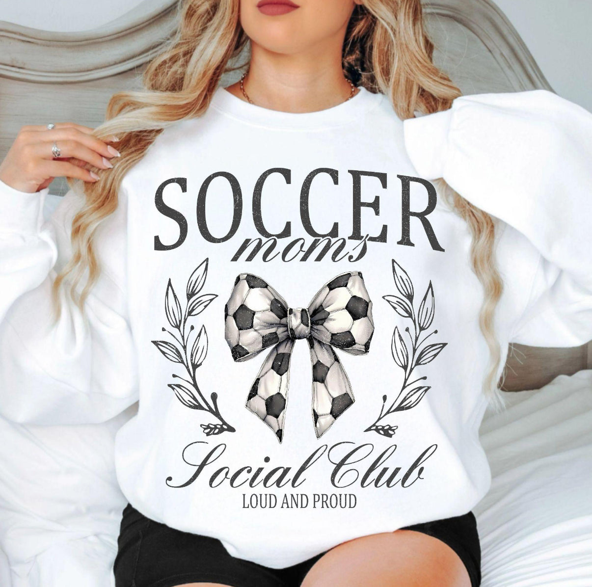 Sports mom social club t-shirt & pullover