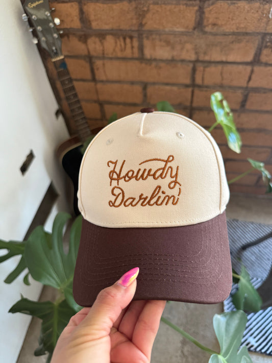 Howdy Darlin trucker hat