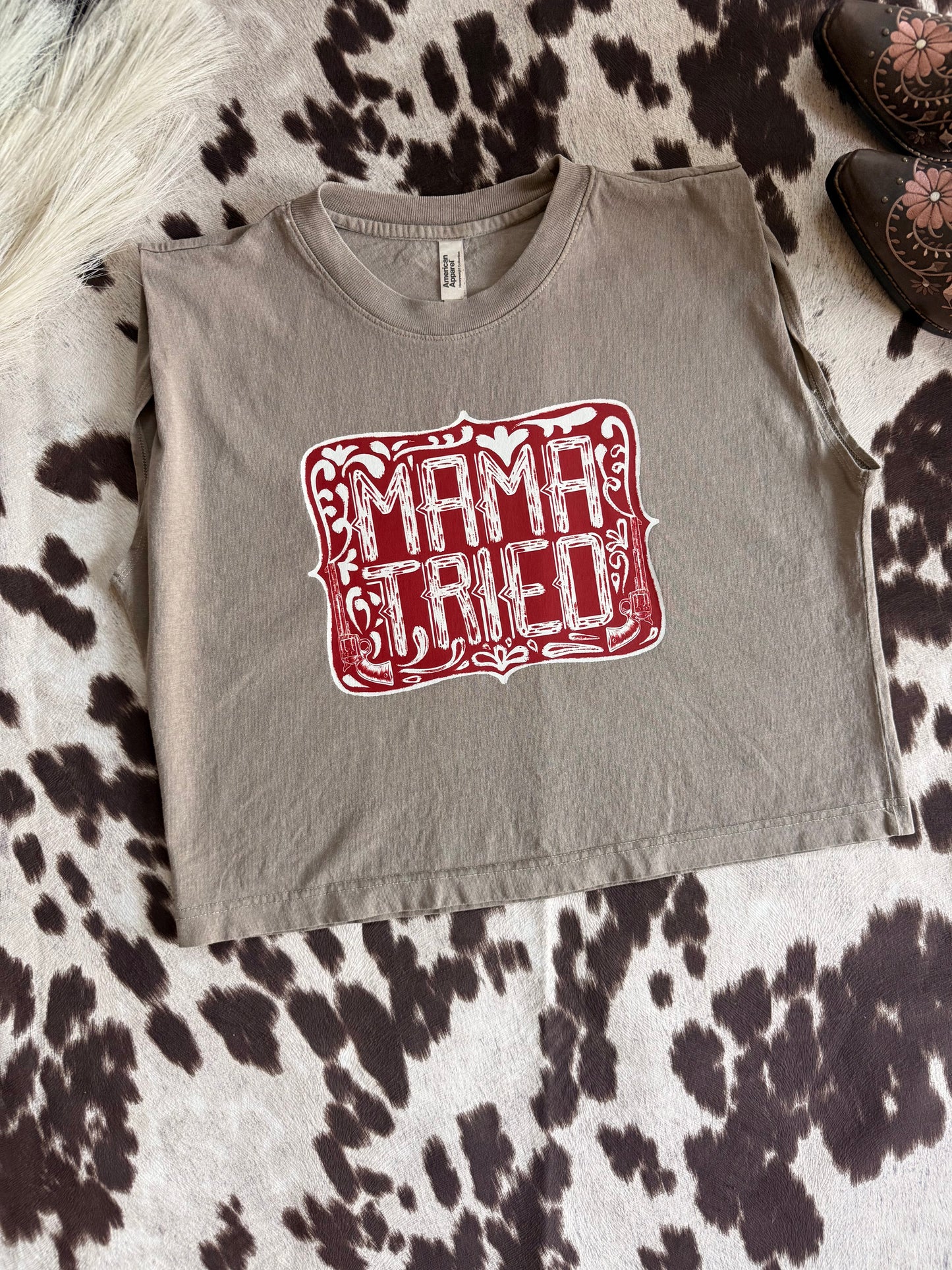 Mama Tried muscle tank