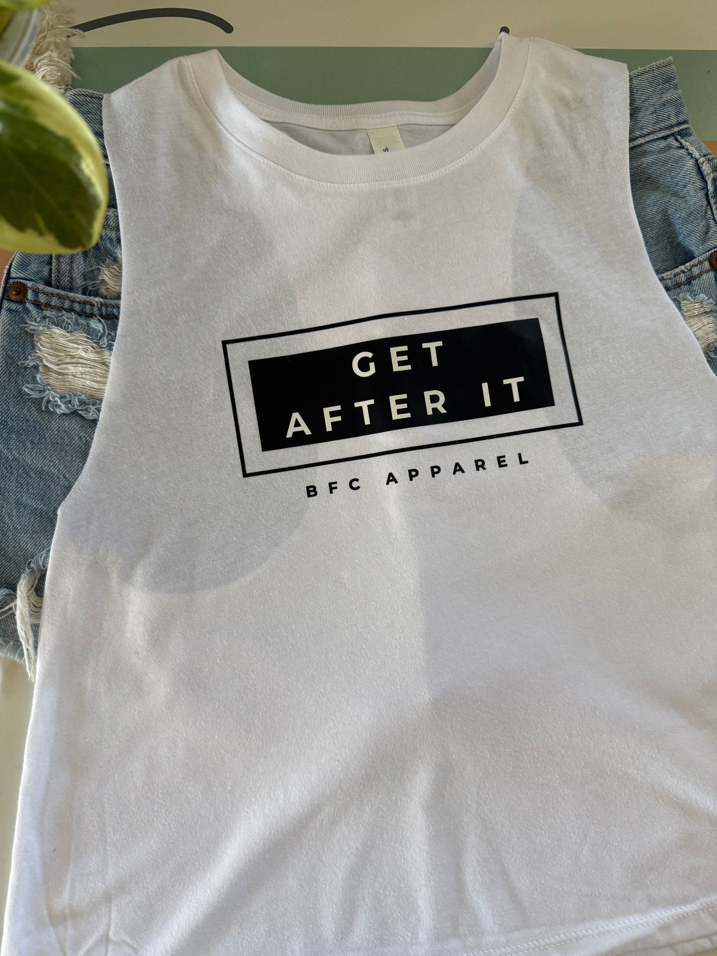 Get after it tank top 💪🏽