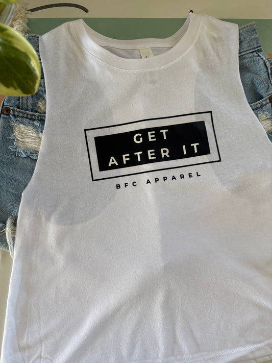 Get after it tank top πͺπ½