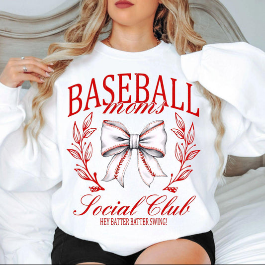 Sports mom social club t-shirt & pullover