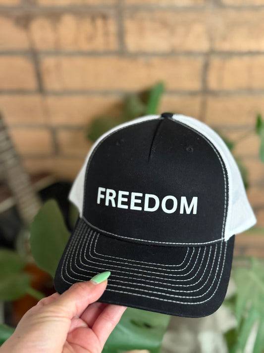 Freedom trucker hat