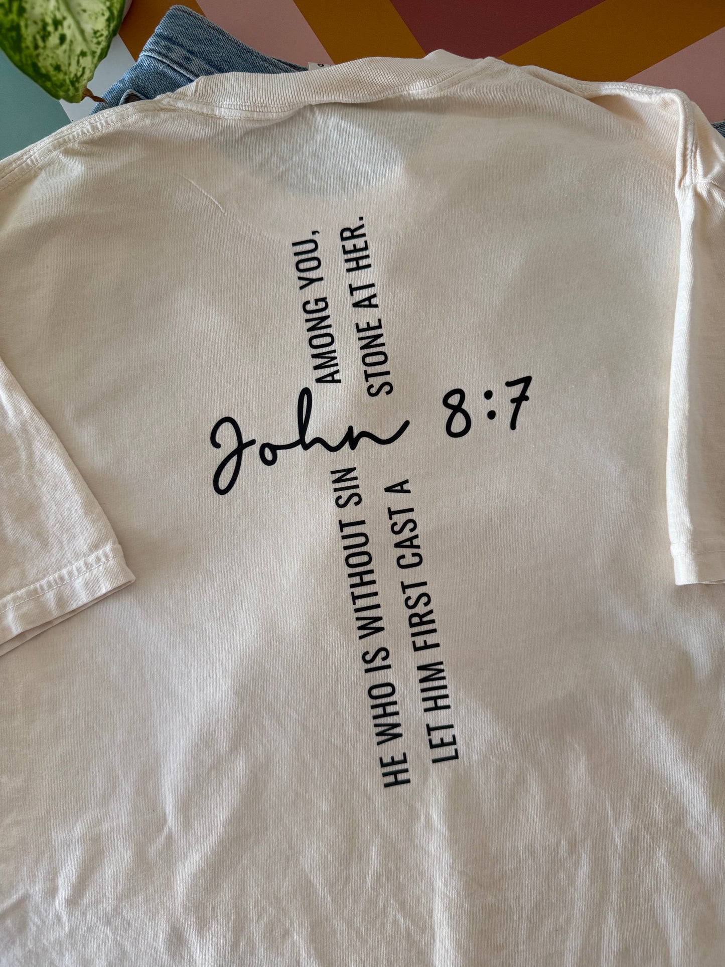 John 8:7 T-shirt