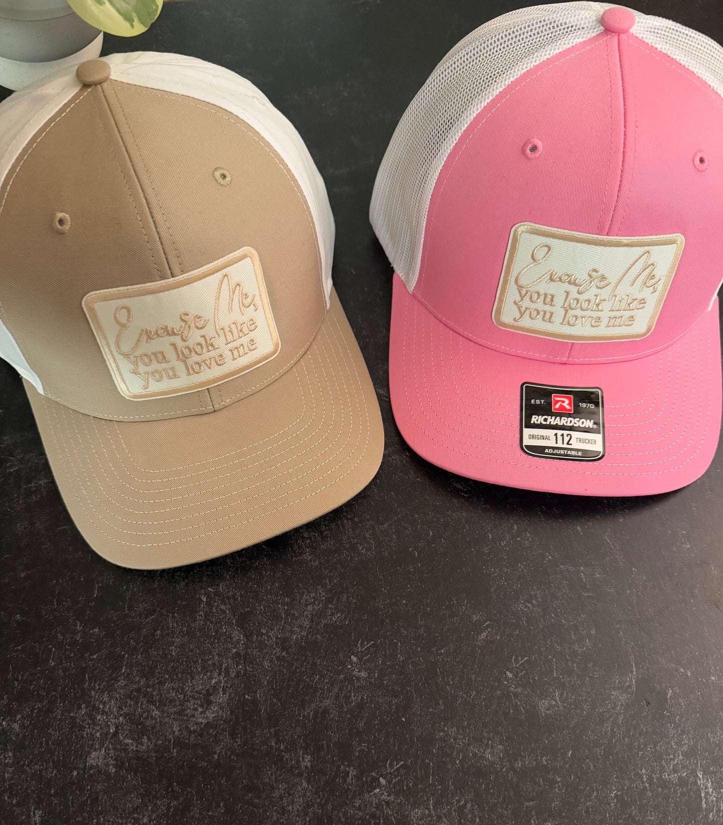 Excuse me π trucker hat