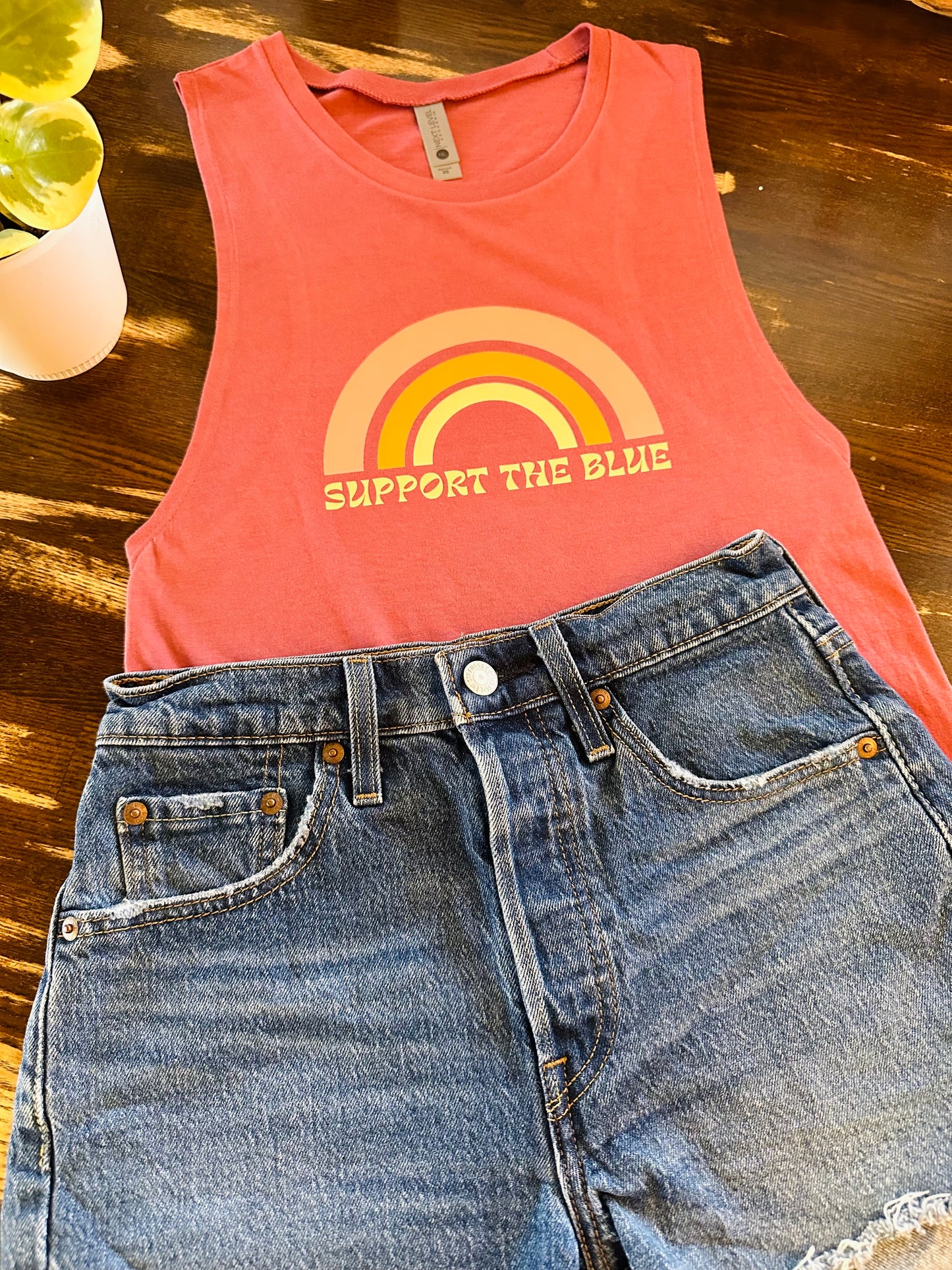 Support the Blue Muscle Tank