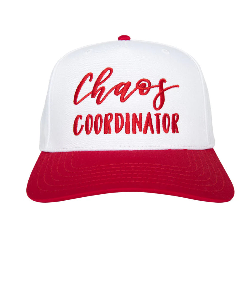 Chaos coordinator embroidered hat