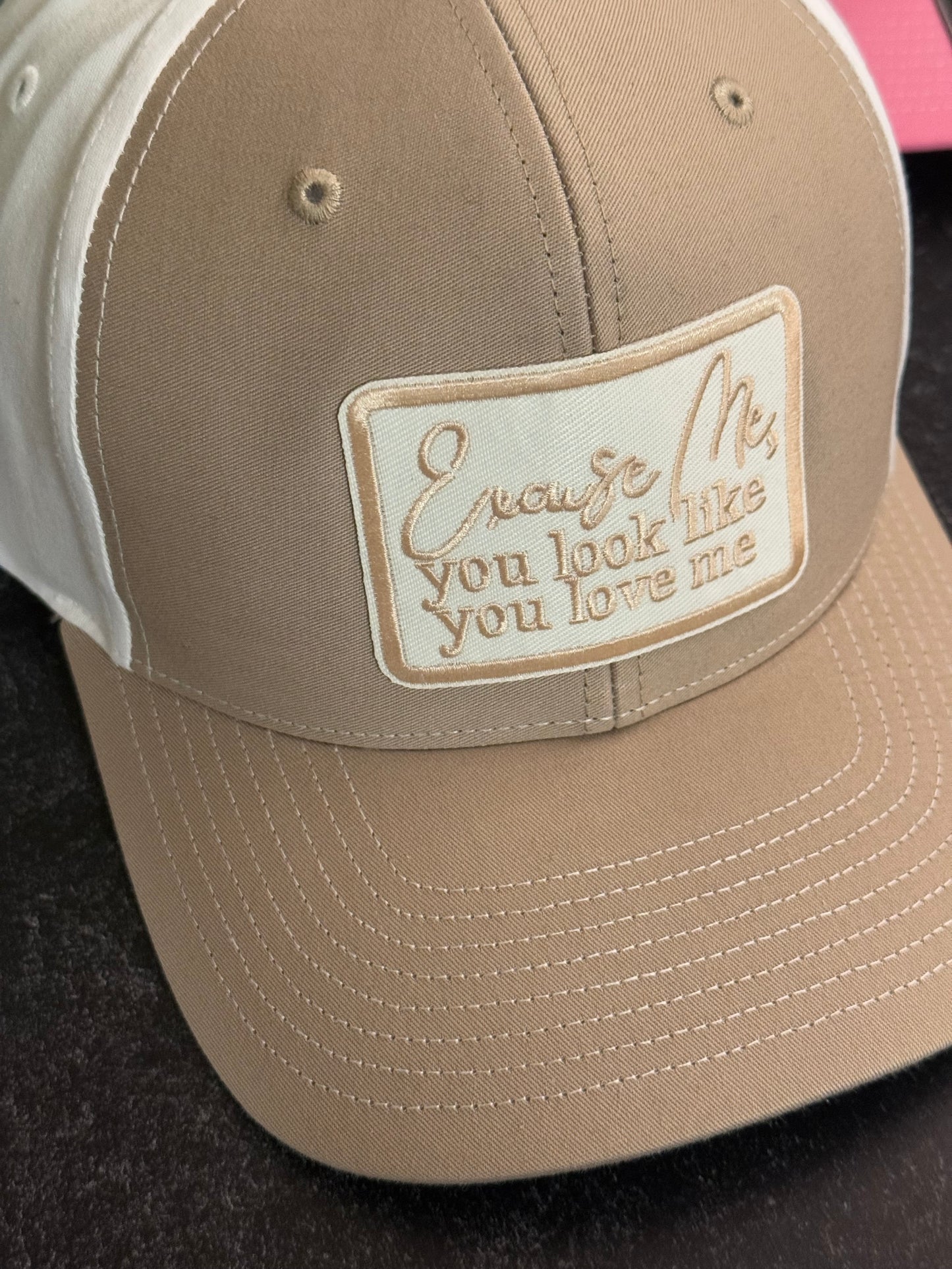 Excuse me π trucker hat
