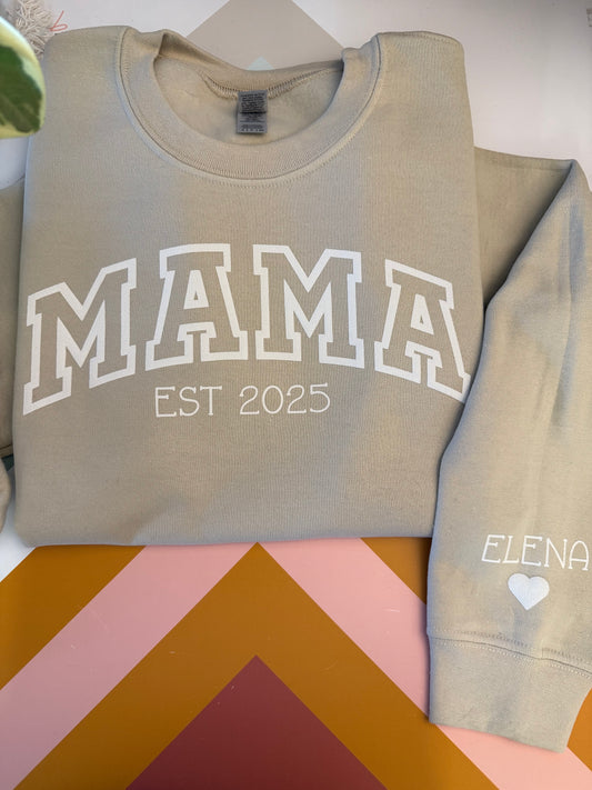 Custom mama pullover