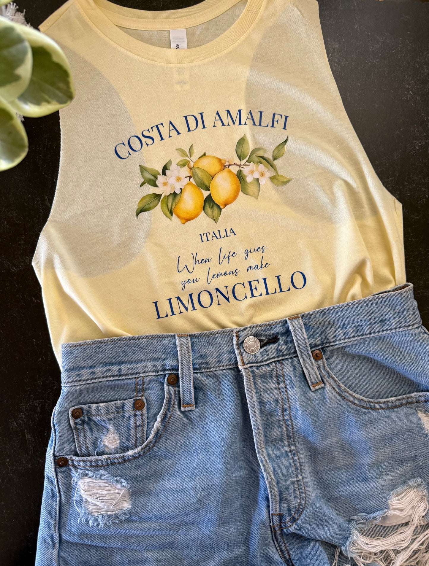Limoncello tank top π