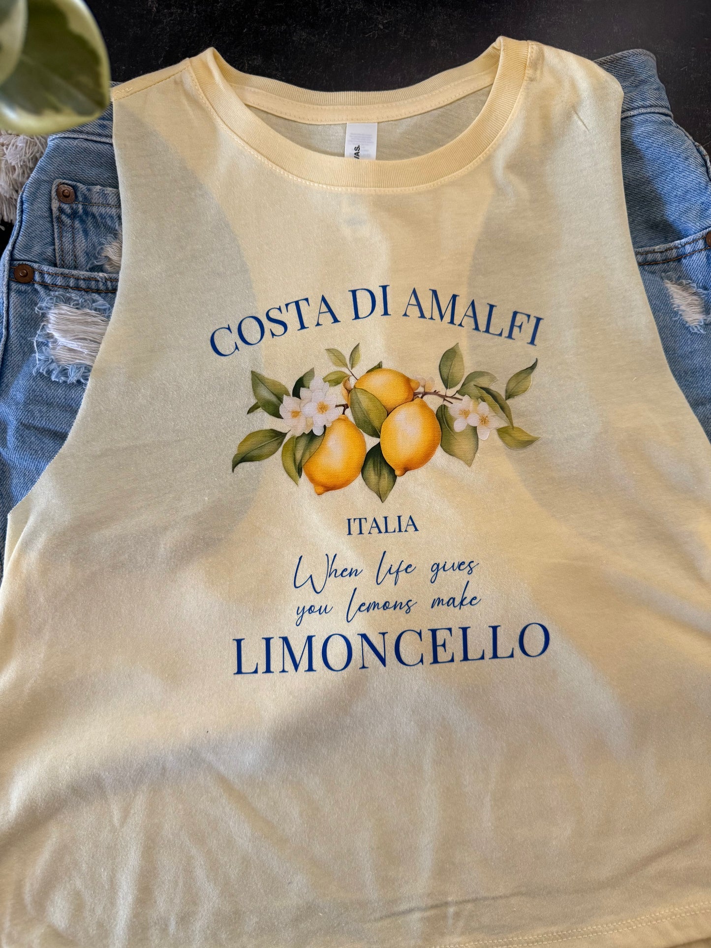 Limoncello tank top π