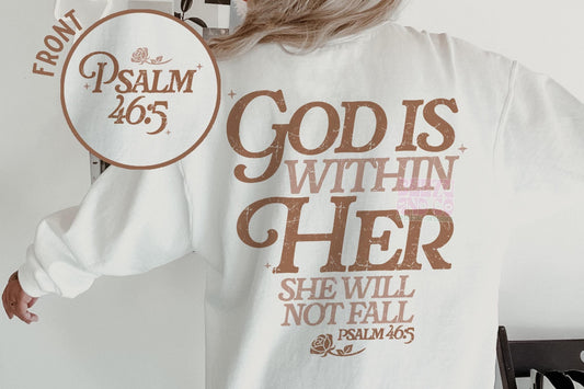 God is within her