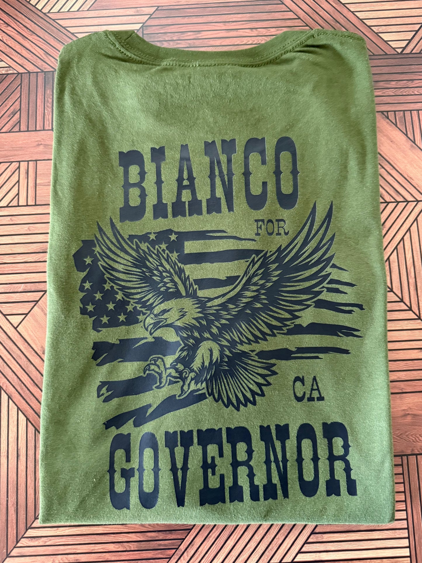Men’s Bianco for Governor t-shirt
