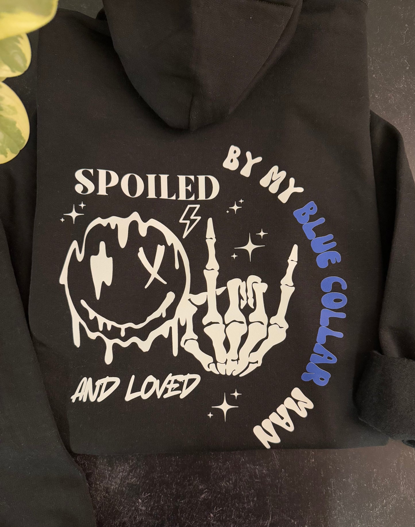 Blue Collar Spoiled hoodie