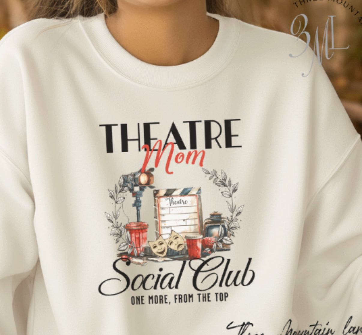 Sports mom social club t-shirt & pullover