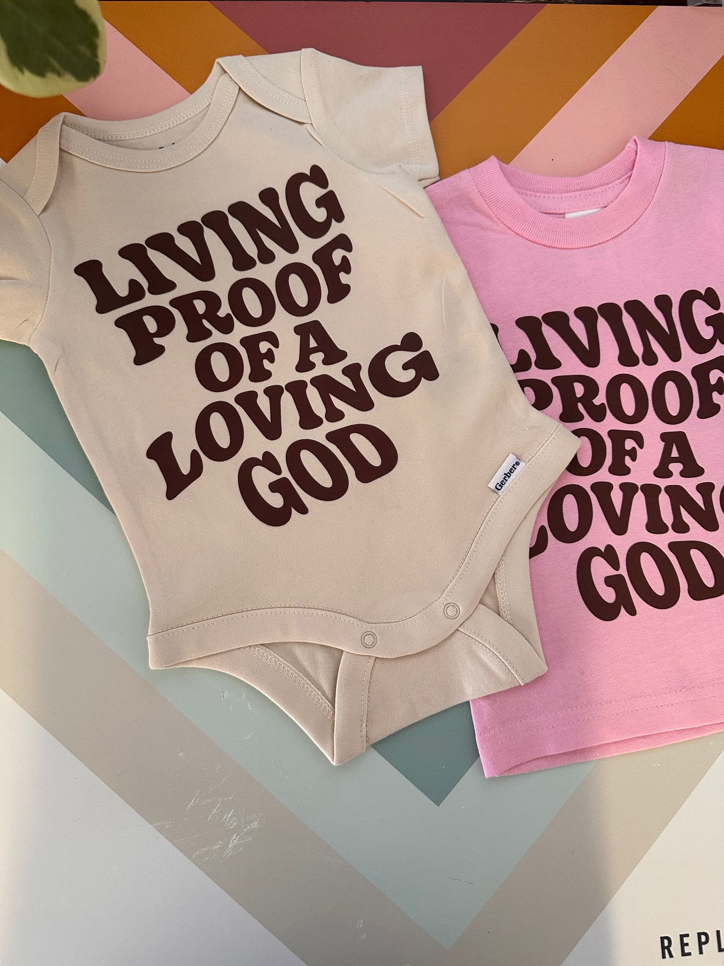 Loving God onesie