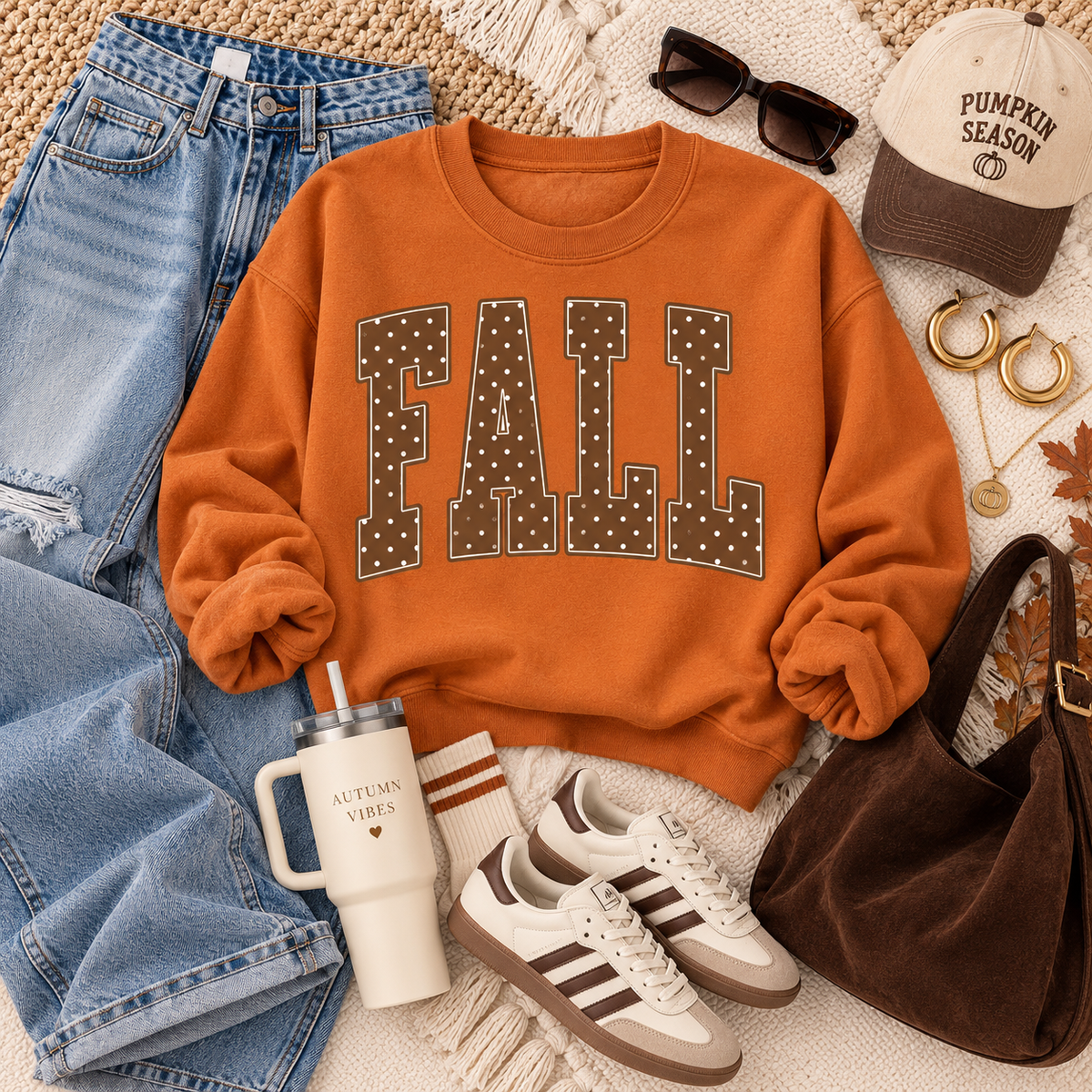 Fall Polka Dots π