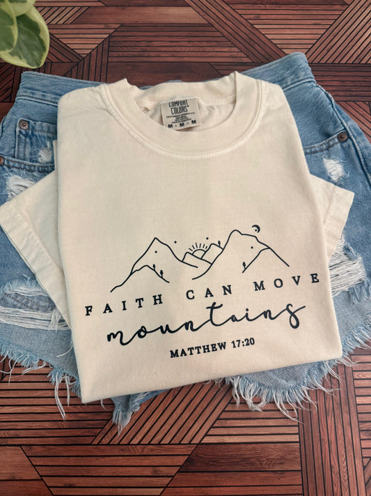 Faith can move mountains!