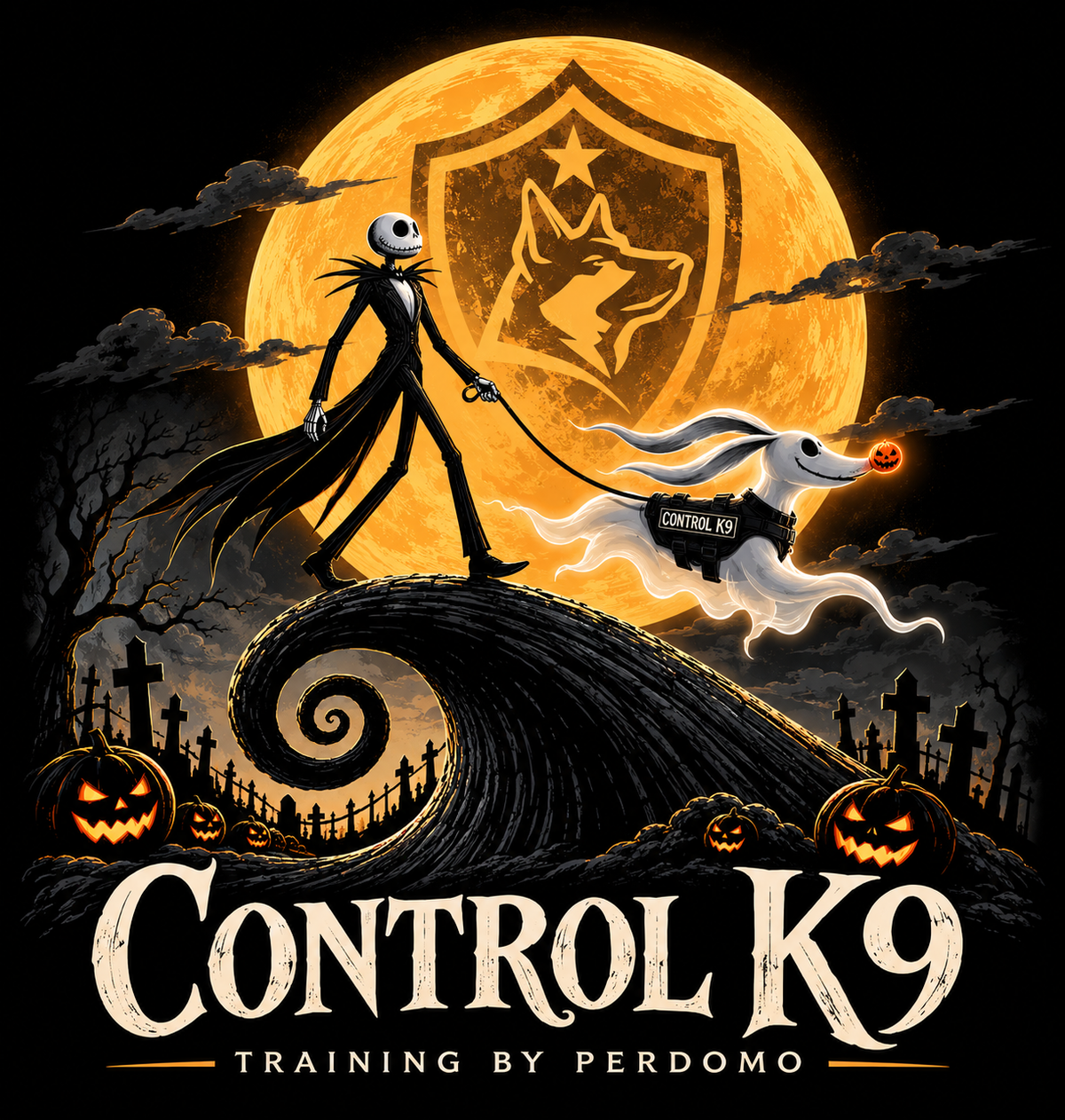 Nightmare Before Training Crop Tee