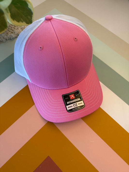 Custom adjustable trucker hat