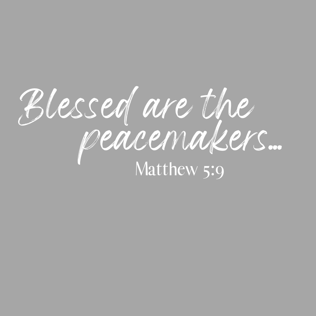 Matthew 5:9 Racerback