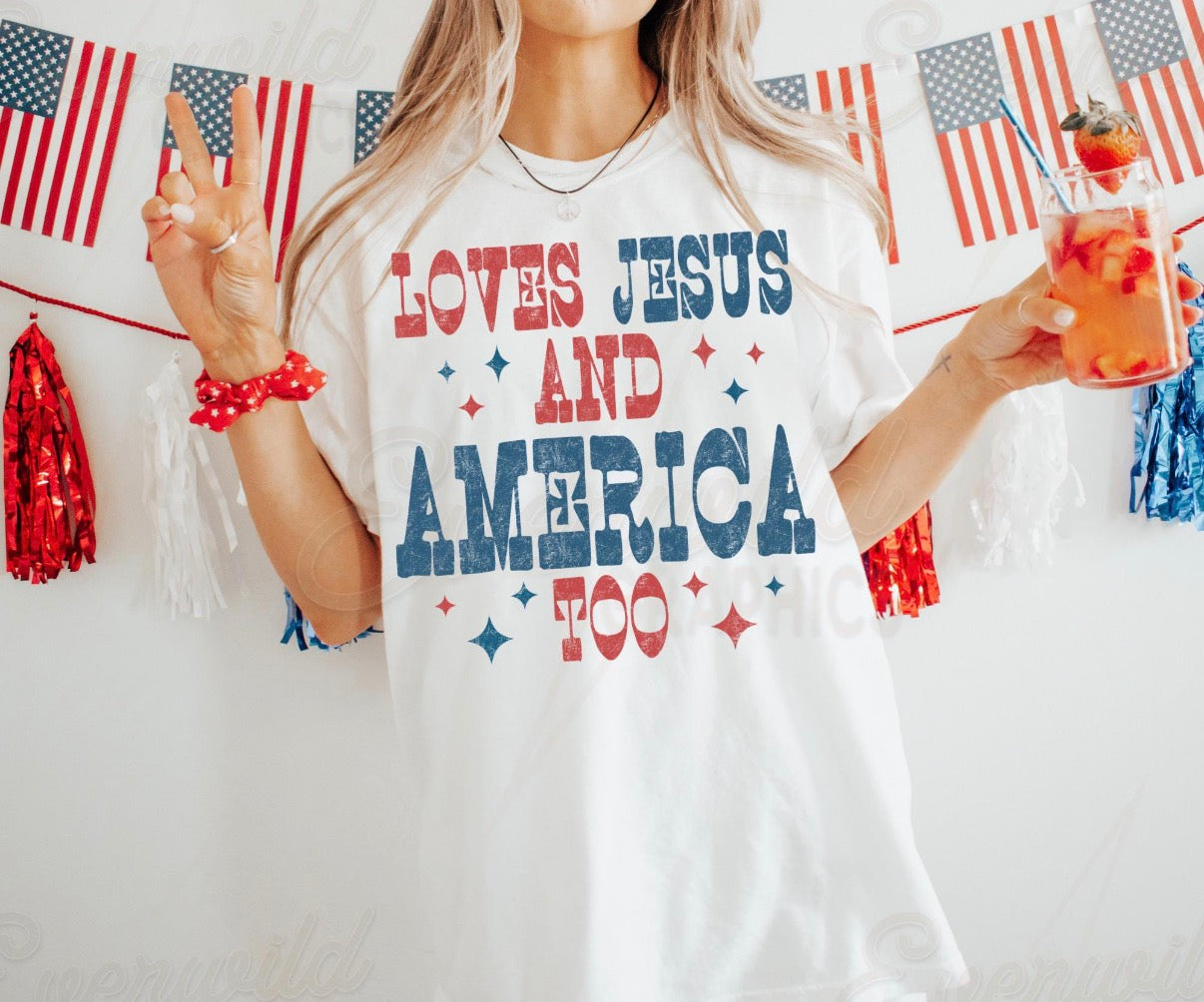 Loves Jesus and America too ๐บ๐ธ