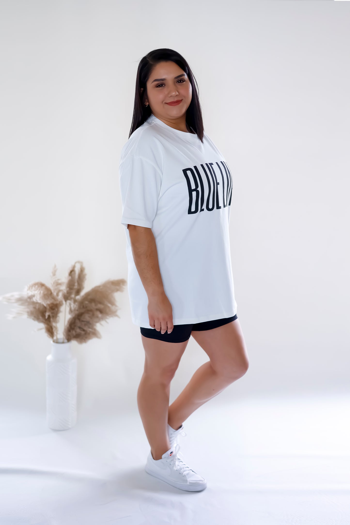 Blue Line Oversized T-shirt