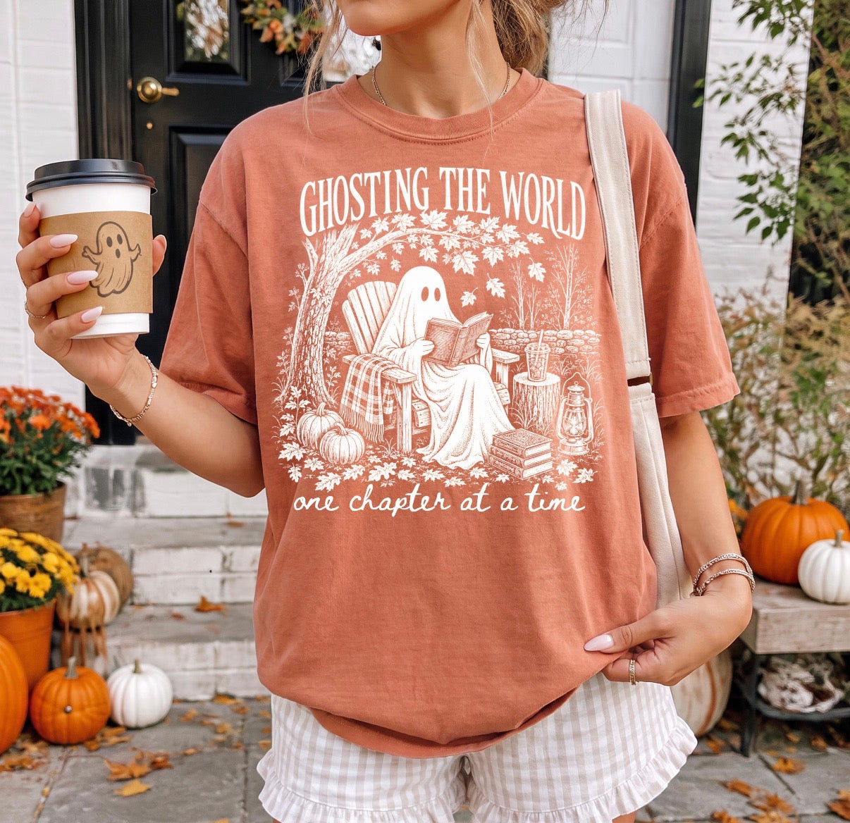 Ghosting The World T-Shirt 📚