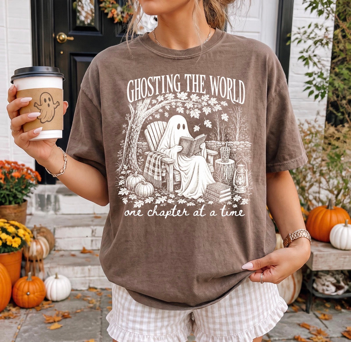 Ghosting The World T-Shirt 📚