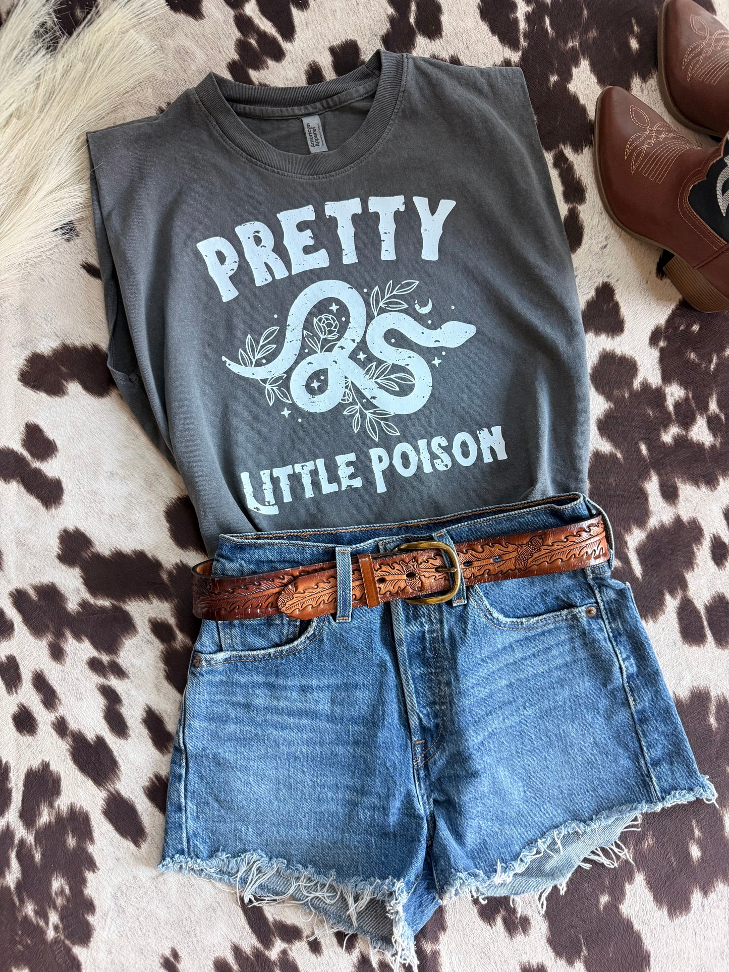 Pretty little poison muscle tank