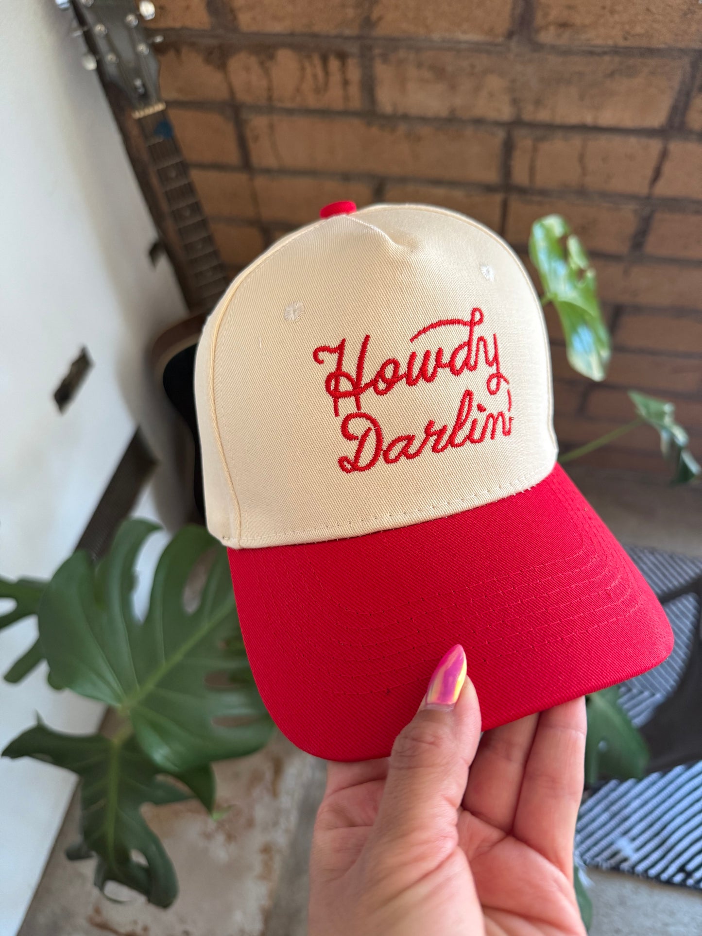 Howdy Darlin trucker hat