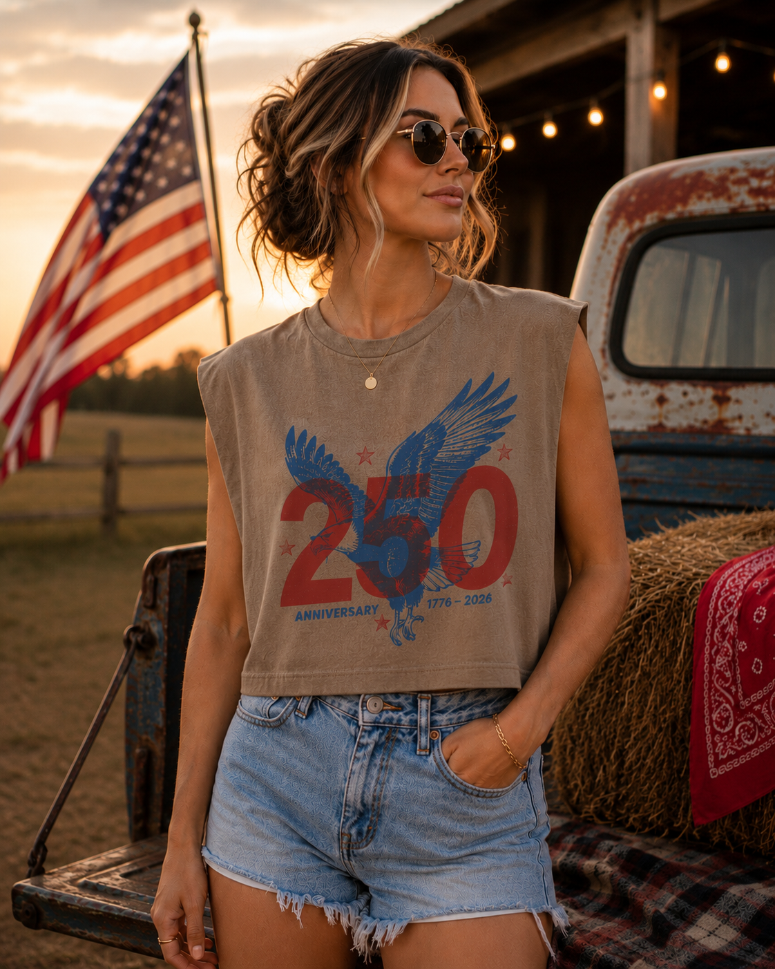 250 Anniversary muscle tank 🇺🇸