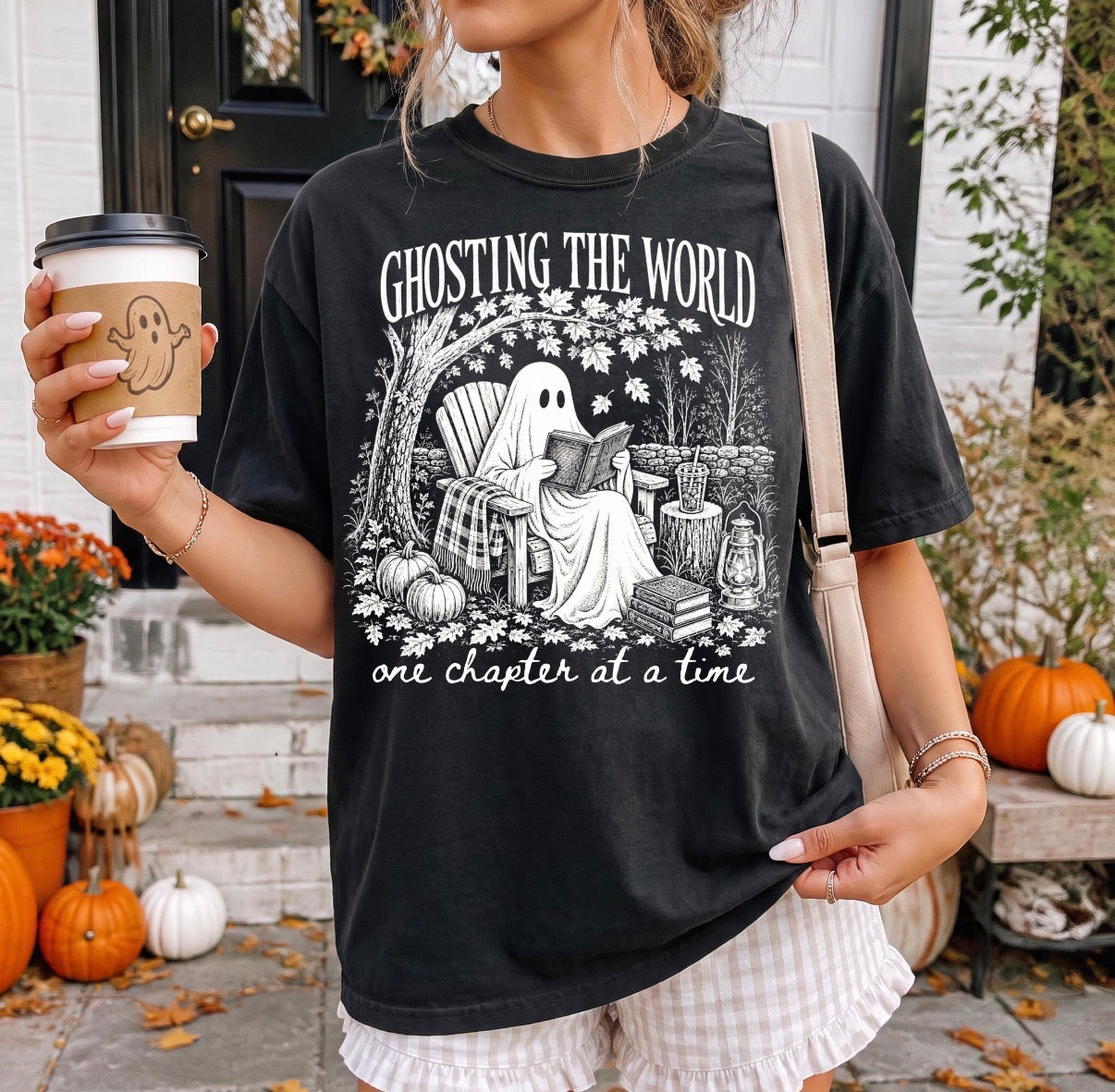 Ghosting The World T-Shirt 📚