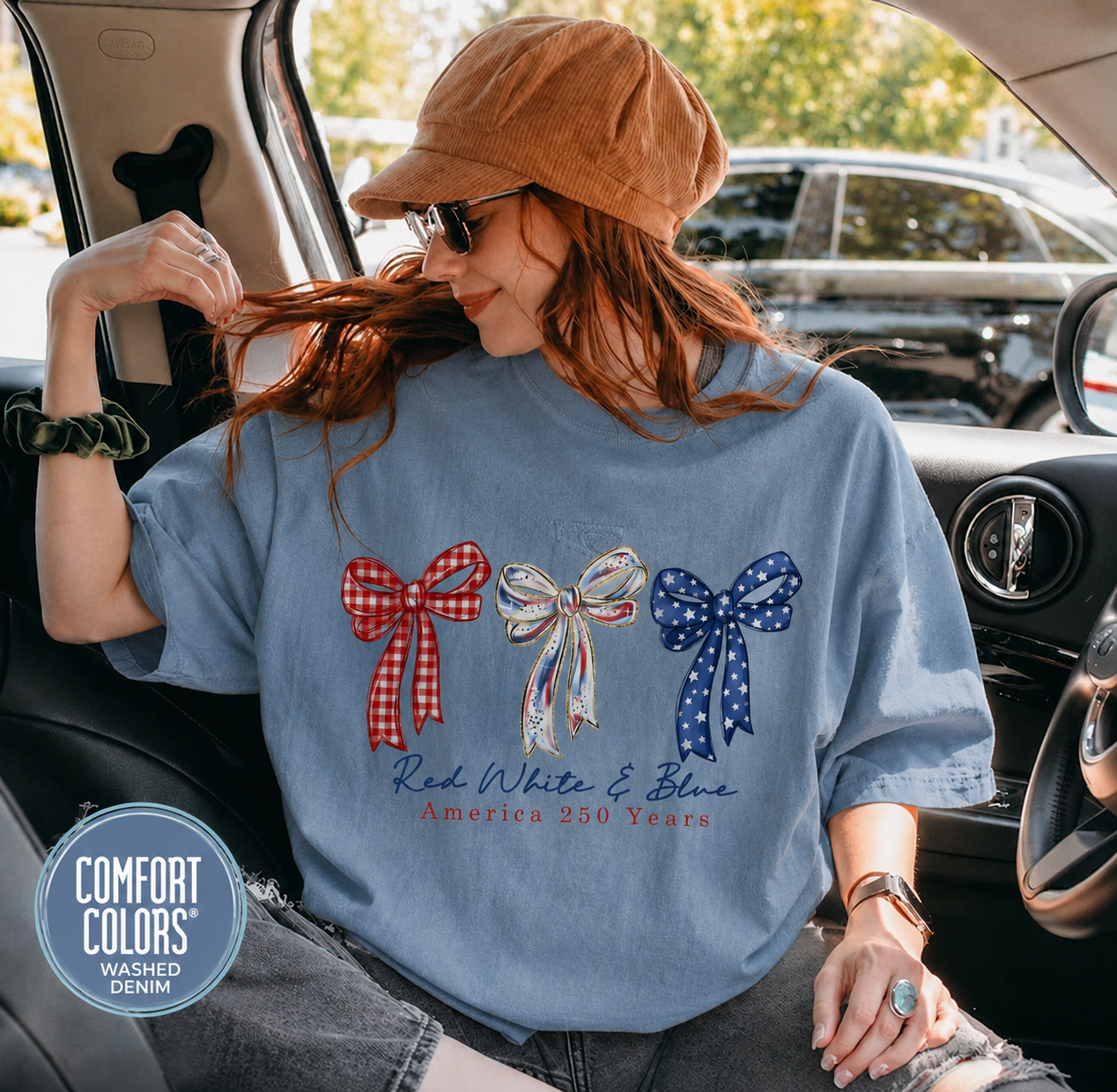 Red, white & blue T-shirt 🇺🇸