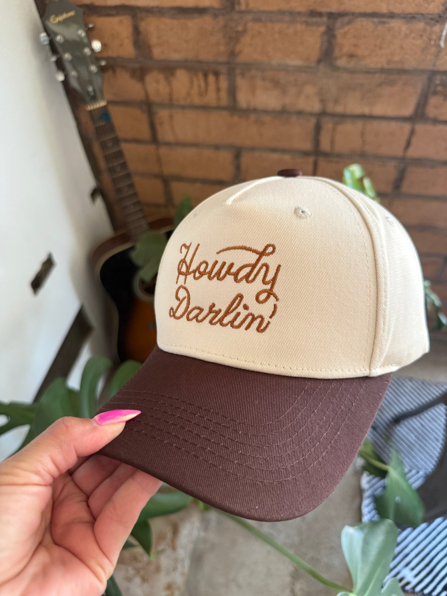Howdy Darlin trucker hat