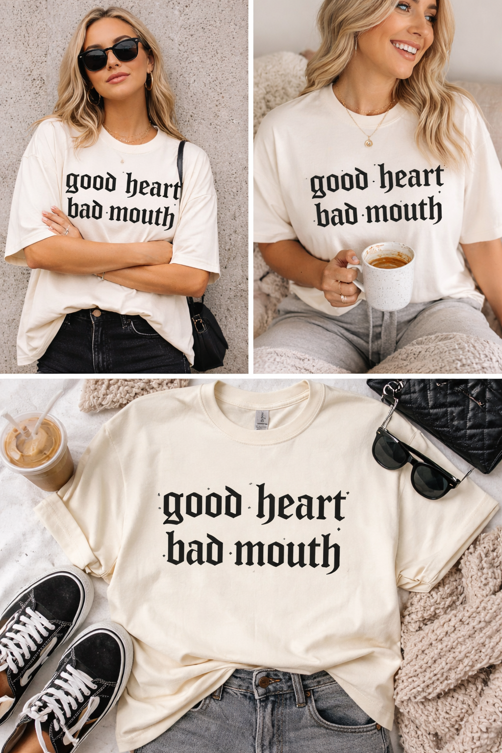 Good heart, bad mouth 🖤