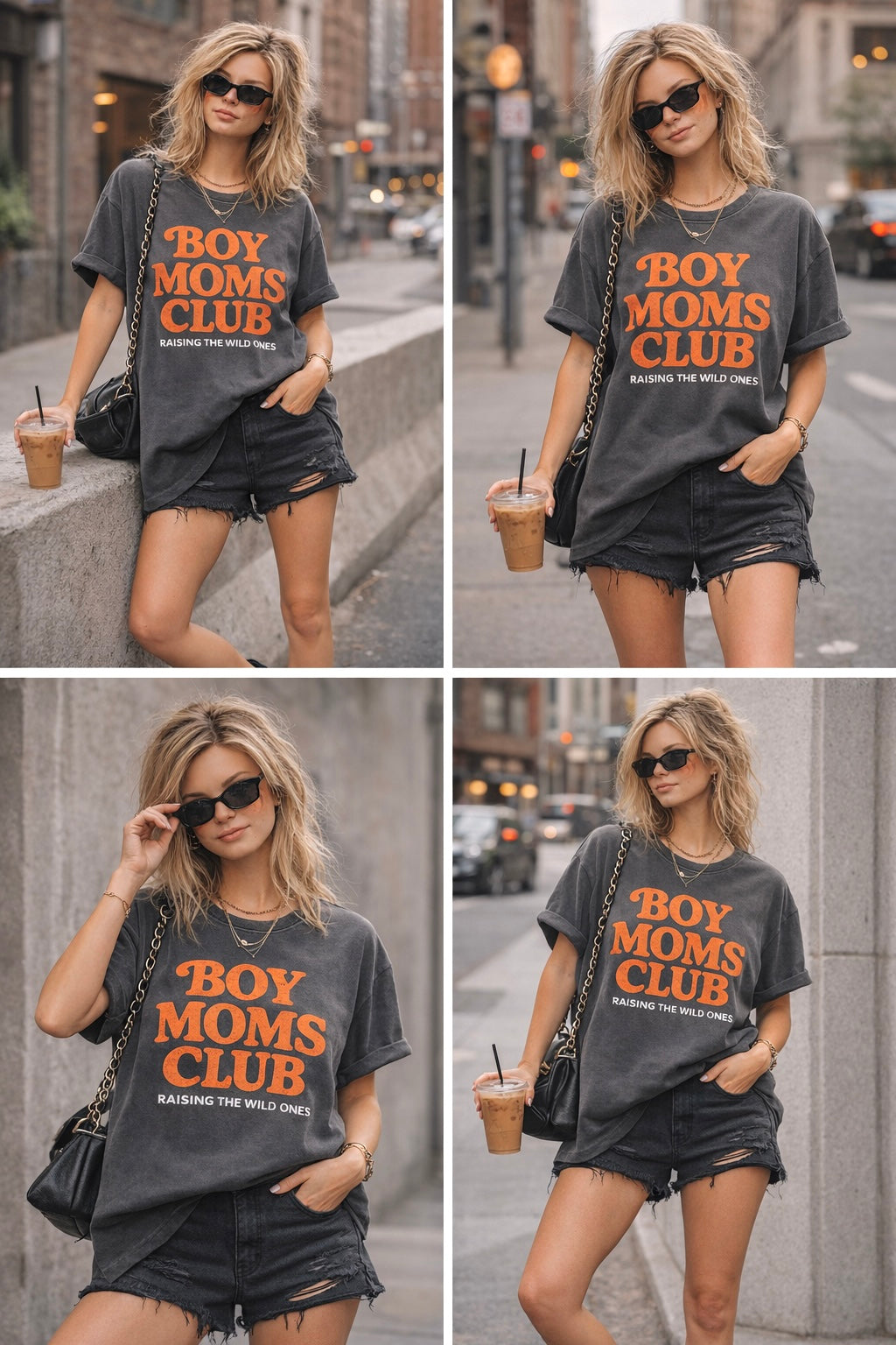 Boy Moms Club T-shirt 🧡