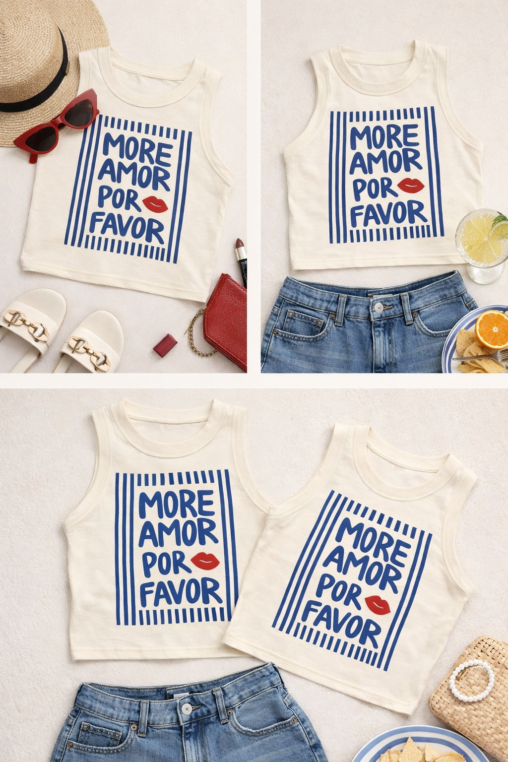 Más amor tank top 💋