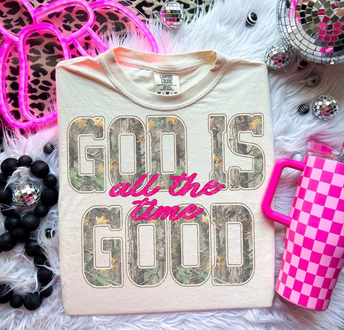God is Good camo design