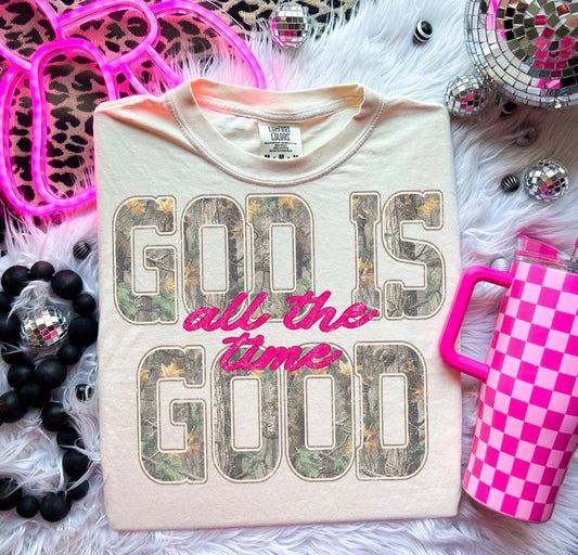 God is Good camo design