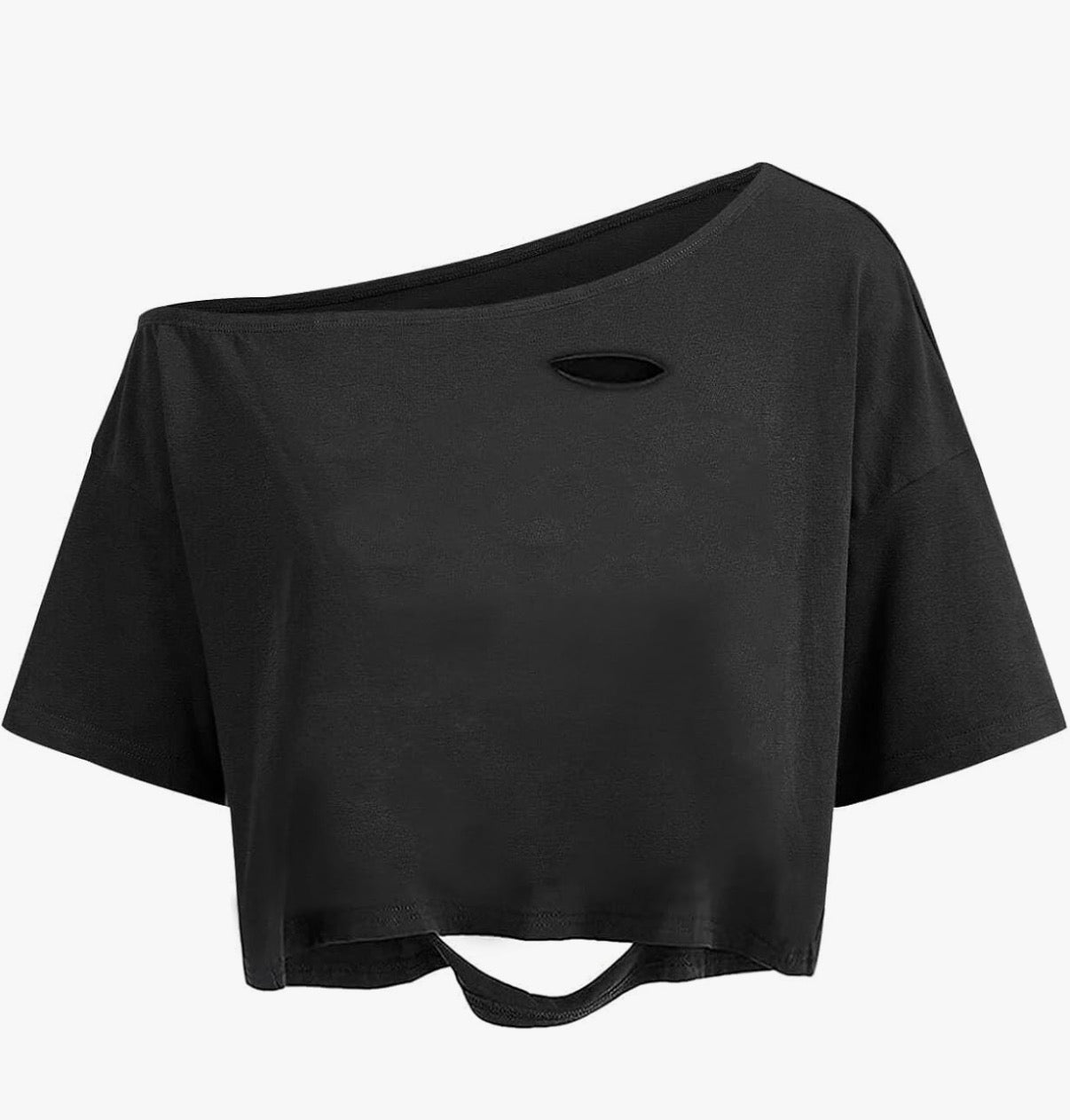 Johnny Cash off shoulder tee