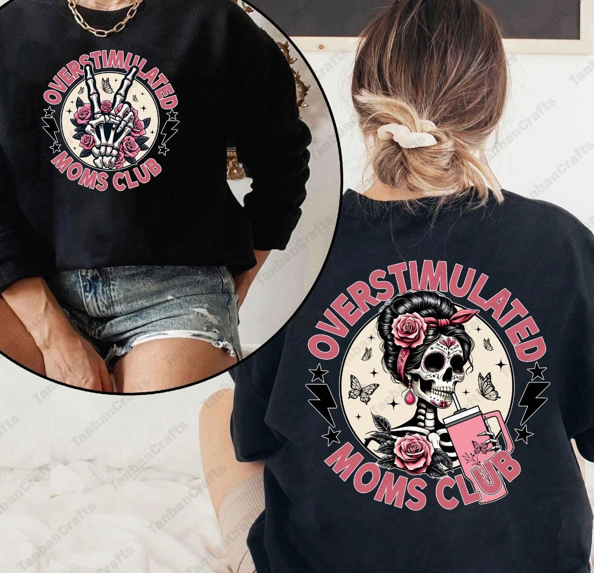 Overstimulated mom’s club 🖤💕