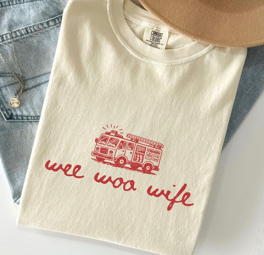 Wee Woo Wife T-shirt/Muscle Tank