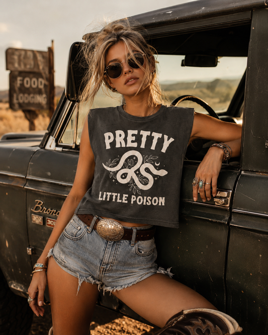 Pretty little poison muscle tank
