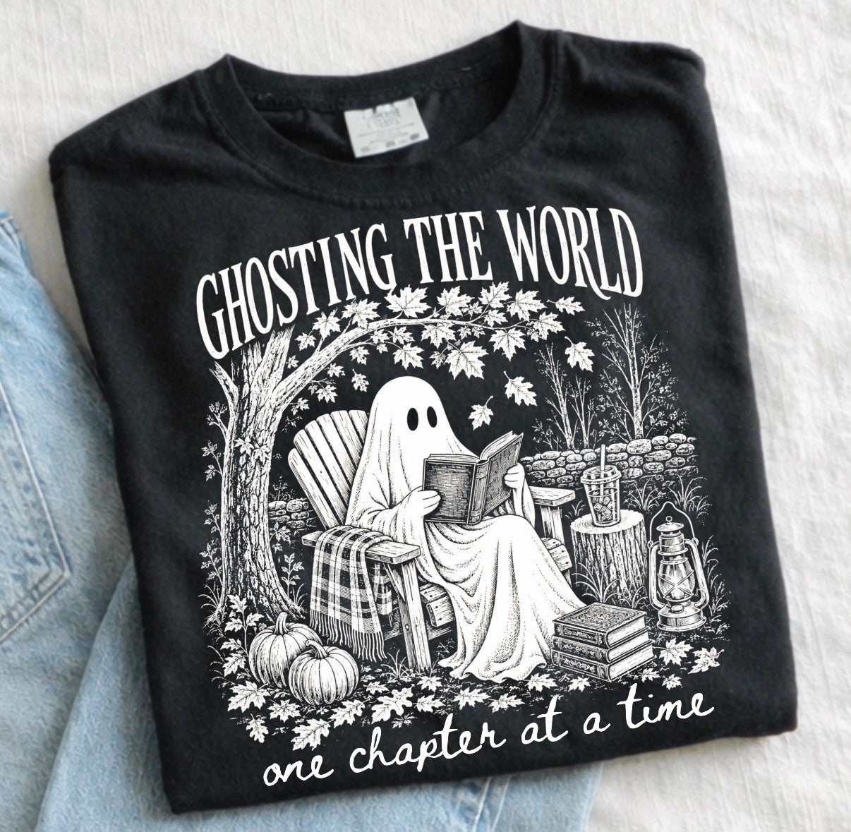 Ghosting The World T-Shirt 📚