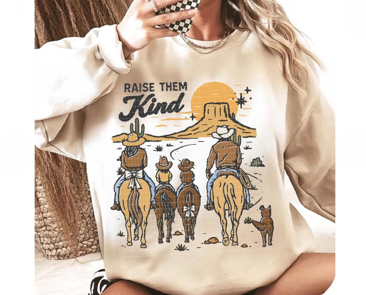 Raise them kind sweater & tshirt