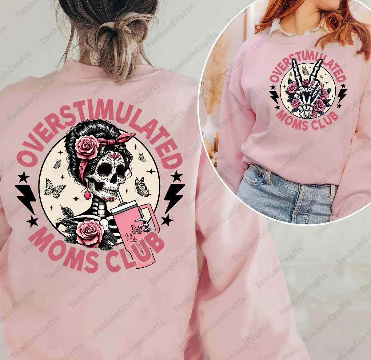 Overstimulated mom’s club 🖤💕