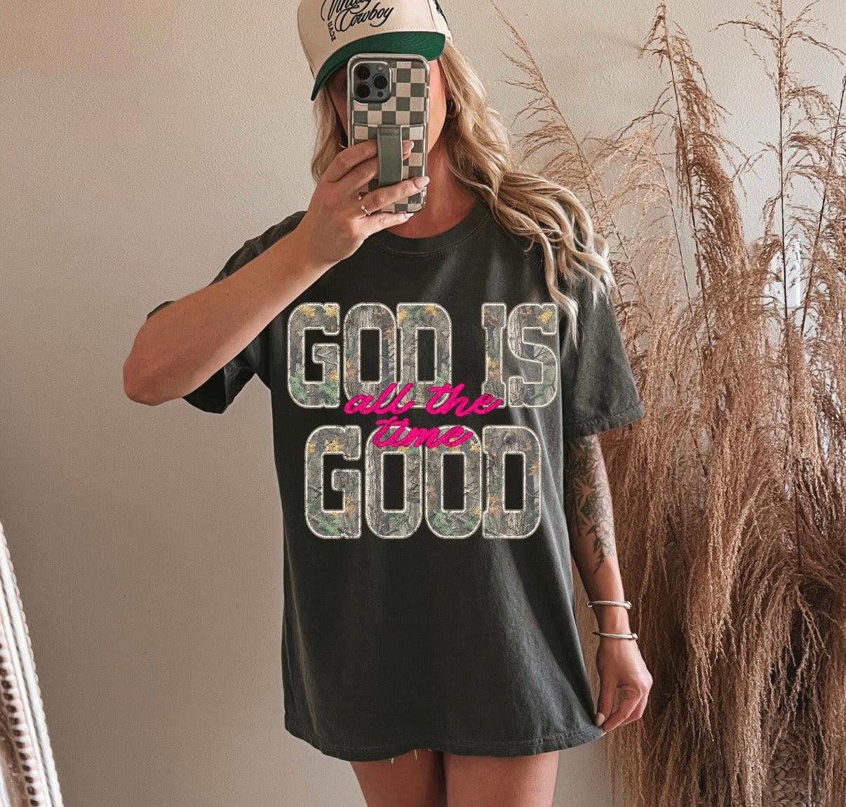 God is Good camo design