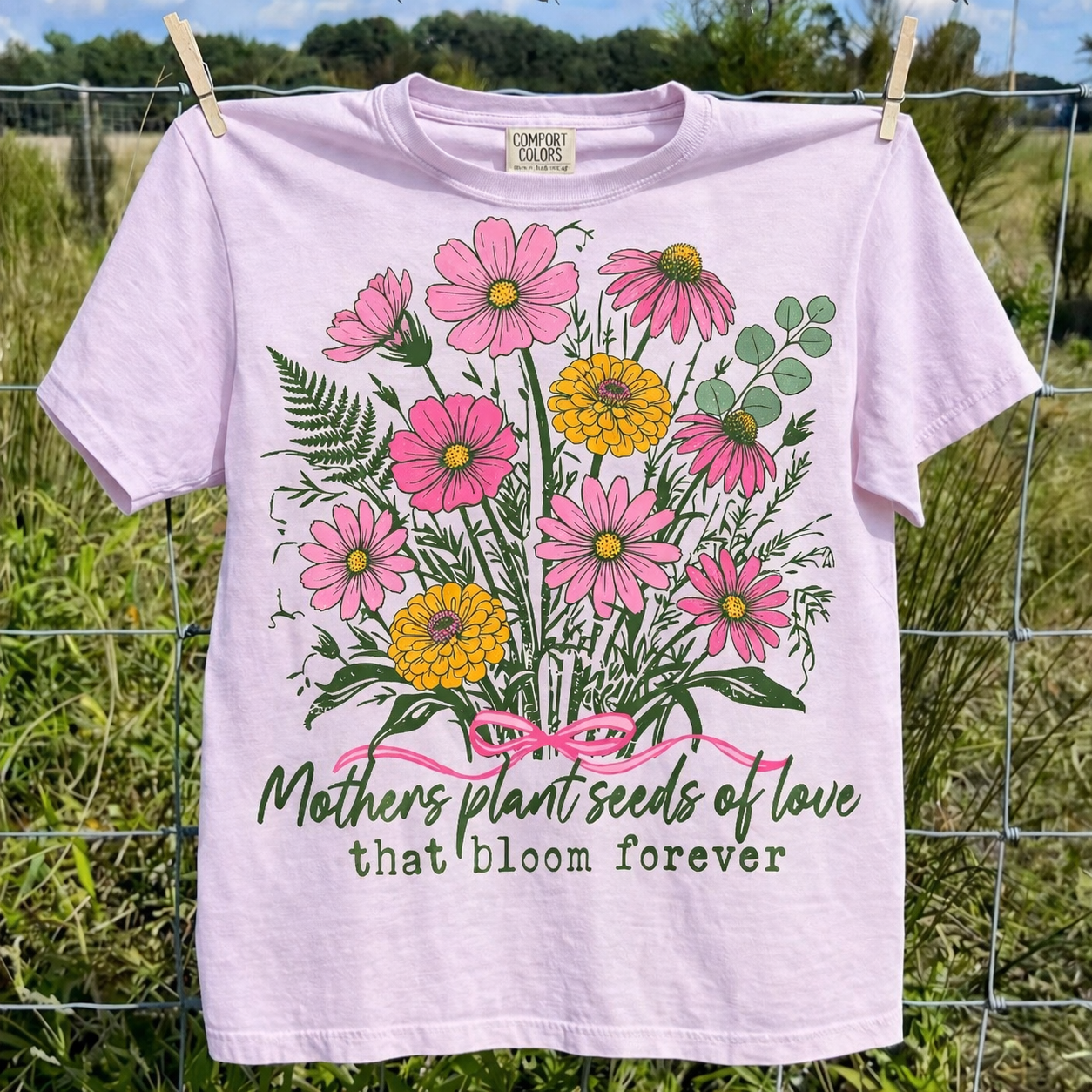 Mothers plant seeds T-shirt 💐