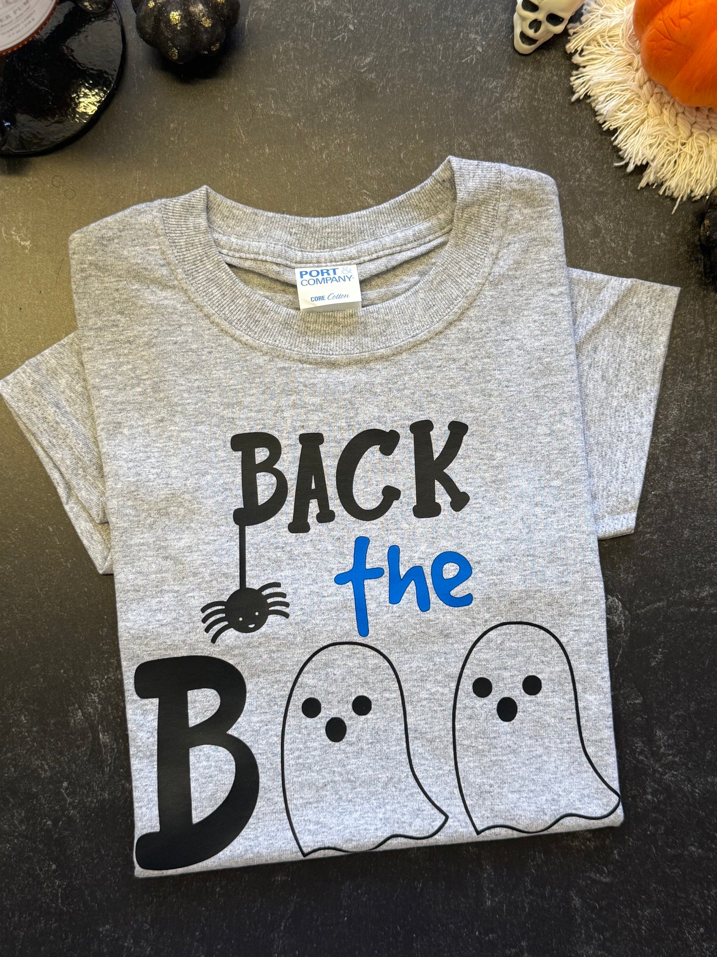 Back the Boo t-shirt 🕸️🚔